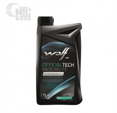 Моторное масло WOLF Officialtech 5W-20 MS-FE 1L
